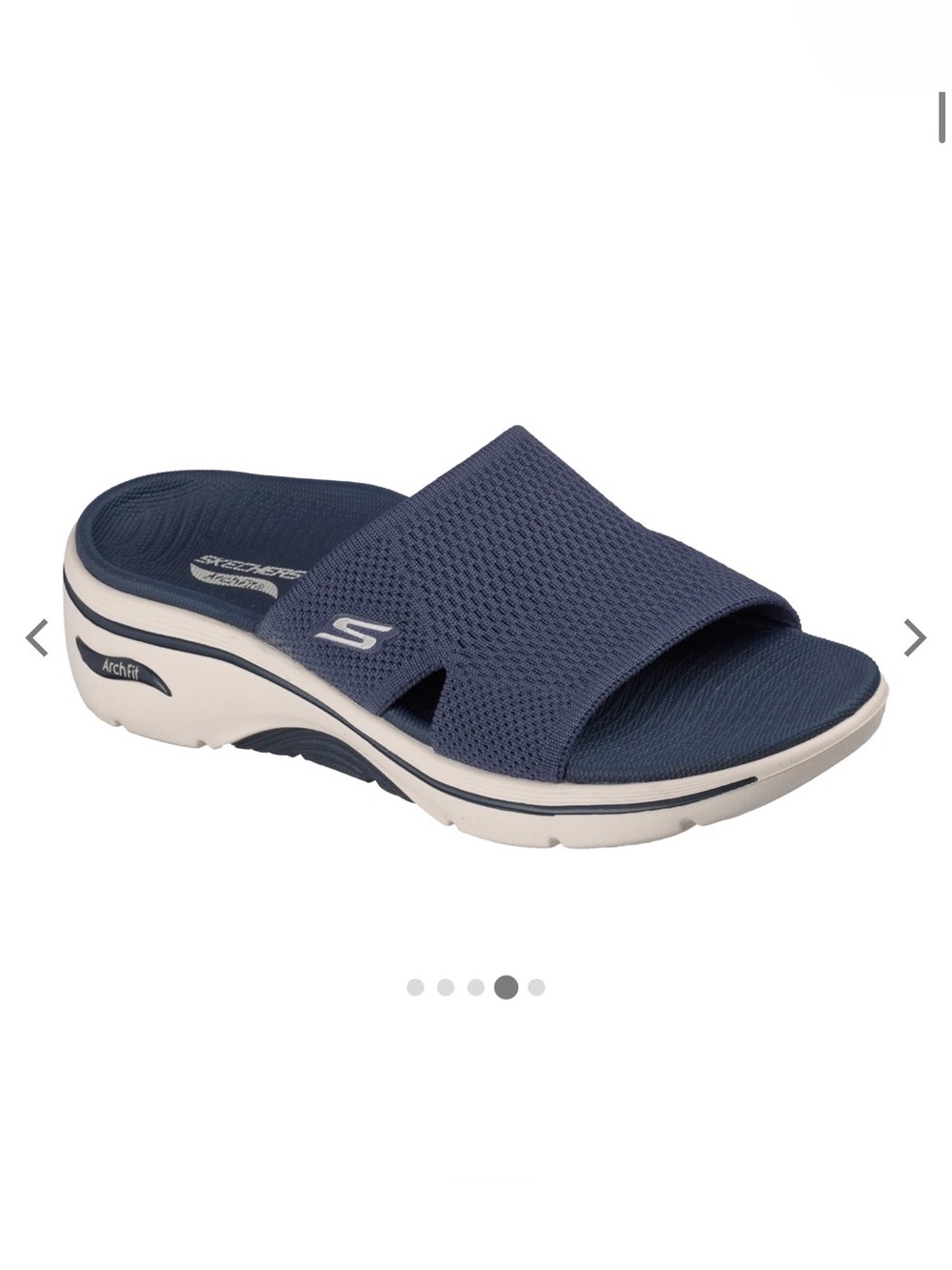 Skechers Navy GO WALK Arch Fit 2.0 Sandal - Dakota